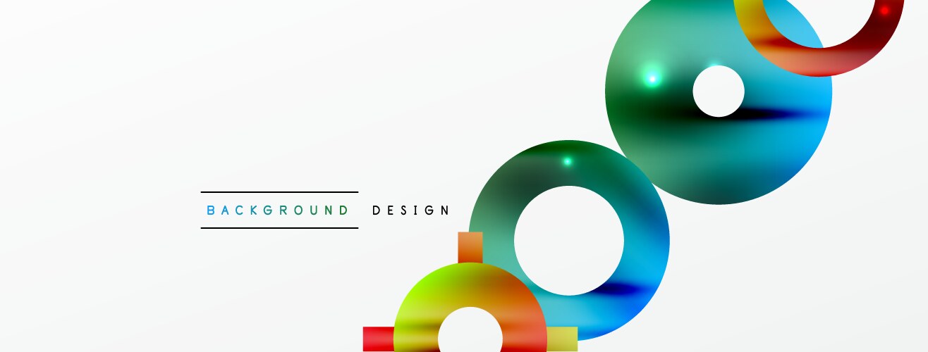 Minimal geometric abstract background shiny vector image