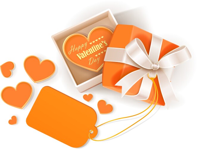 Open Gift Box Royalty Free Vector Image Vectorstock