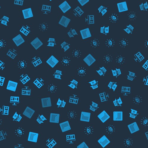 Set web developer programming code chat bot vector image