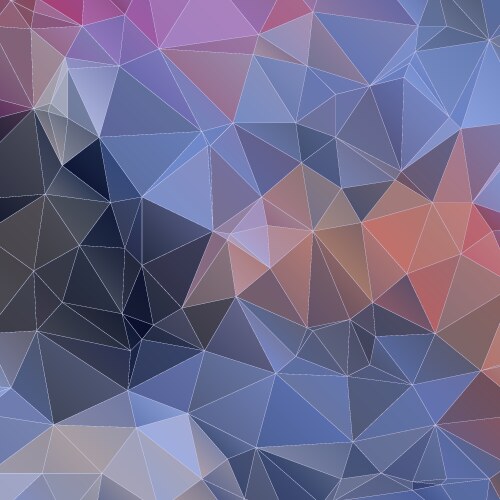 Abstract dark geometric triangle background Vector Image