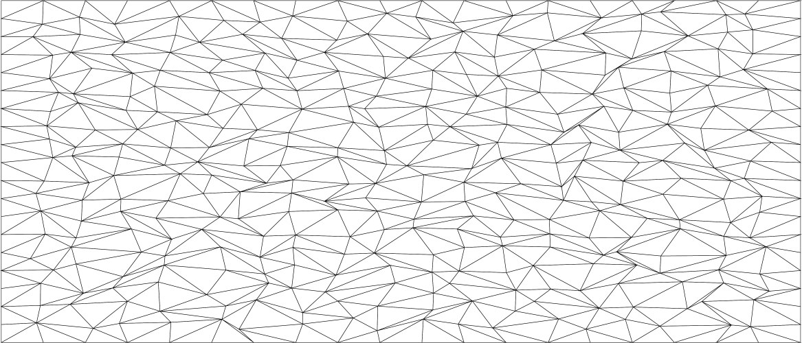 Abstract geometric pattern with chaotic triangular vector image