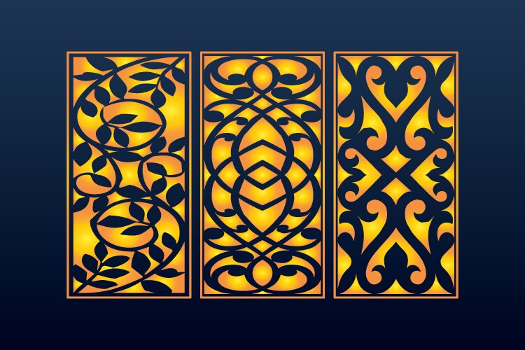 Decorative panel Vector Images & Graphics for Commercial Use | VectorStock