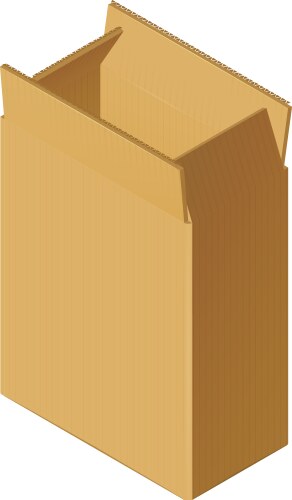 Packaging box icon vector image