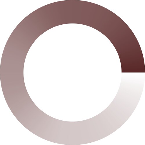 Circle preloader buffer shape circular progress vector image