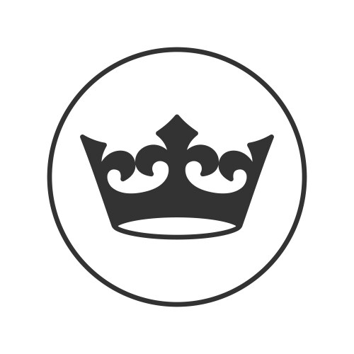Set crowns Royalty Free Vector Image - VectorStock