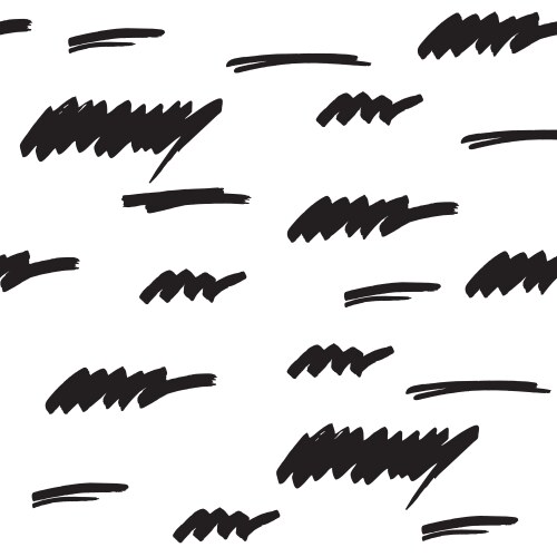 Permanent marker stroke Royalty Free Vector Image