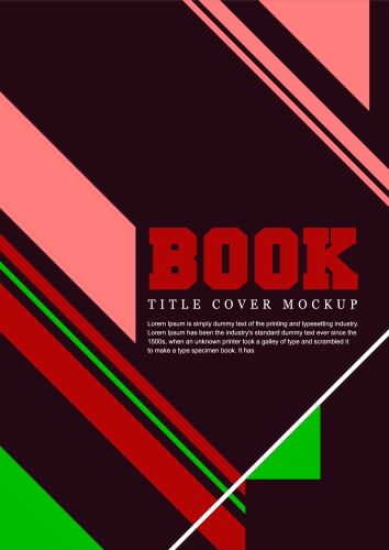 Abstract geometric background set design element vector image