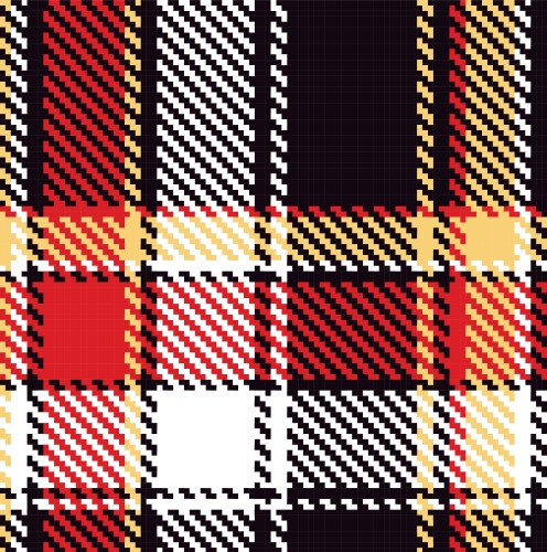 Seamless checkered pattern Royalty Free Vector Image