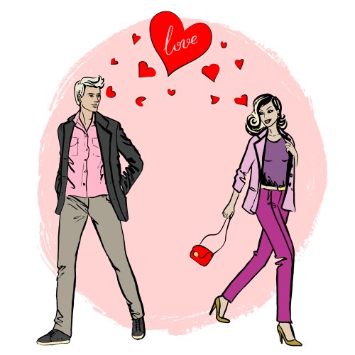 ルーシー・ラブハートLove at first sight 水彩画 Love at first sight Vector Images & Graphics for Commercial Use