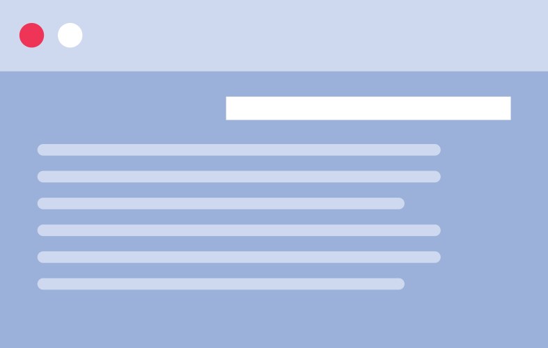 Web programming process on white background vektorbild