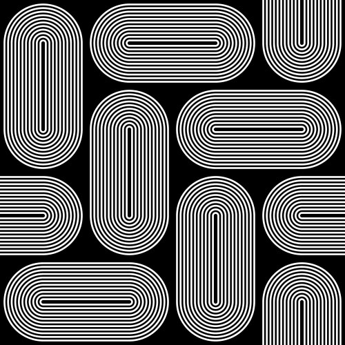Abstract geometric pattern with transition effect vector image