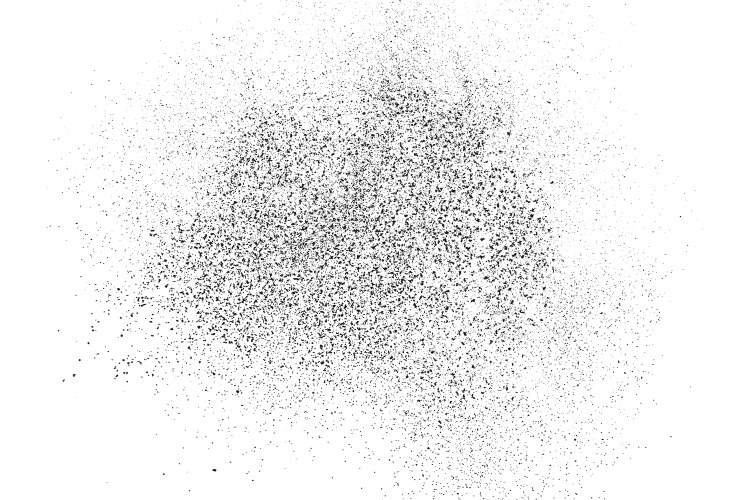 dark noise granules vector image