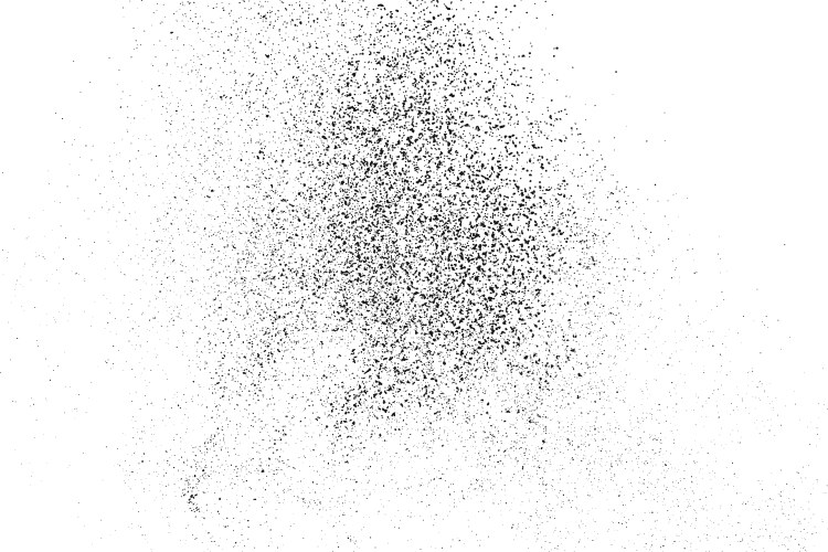 dark noise granules vector image