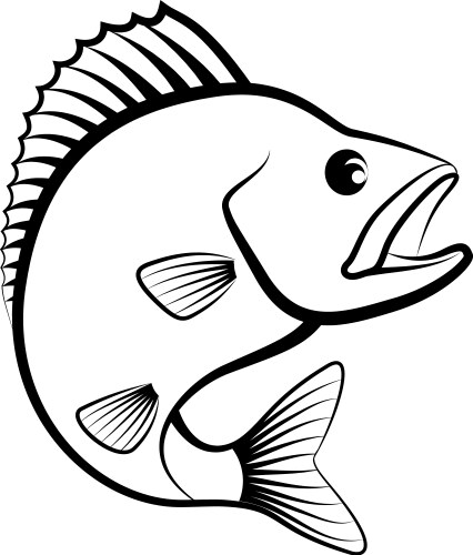 Perch Vector Image