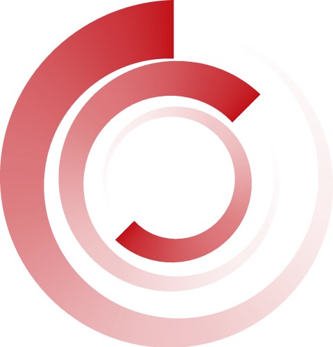 Circle preloader buffer shape circular progress vector image