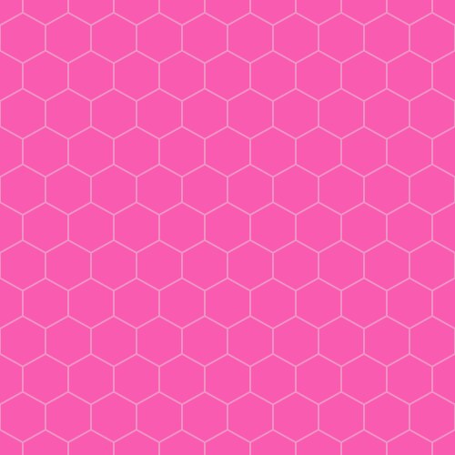 colorful seamless hexagonal patterns - simple grid vector image