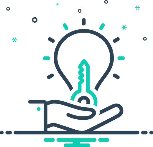 Solution Royalty Free Vector Image - VectorStock