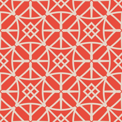 Red tribal ethnic seamless pattern Royalty Free Vector Image