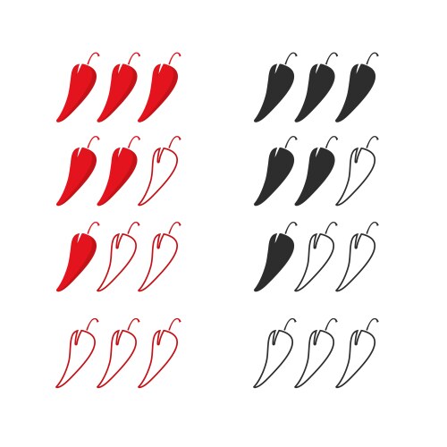 Spice Level Vector Images (over 1,100)