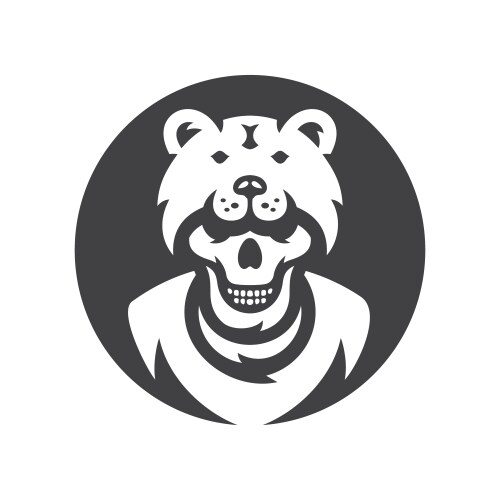 Horns Warrior Skull Vector Image