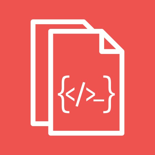 Programming documentation vector image