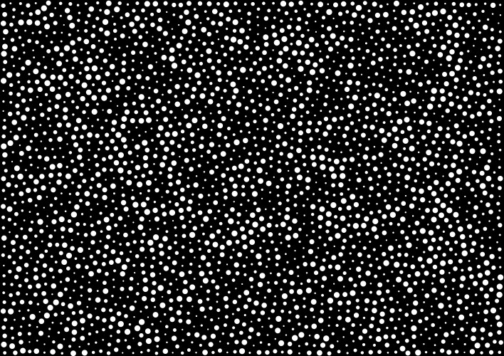 Halftone random dots pattern texture background vector image