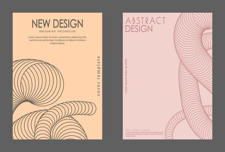 Dynamic shape of the parallel lines creates vector image