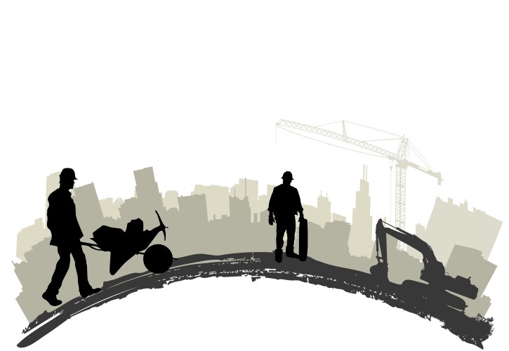 Construction Royalty Free Vector Image - VectorStock