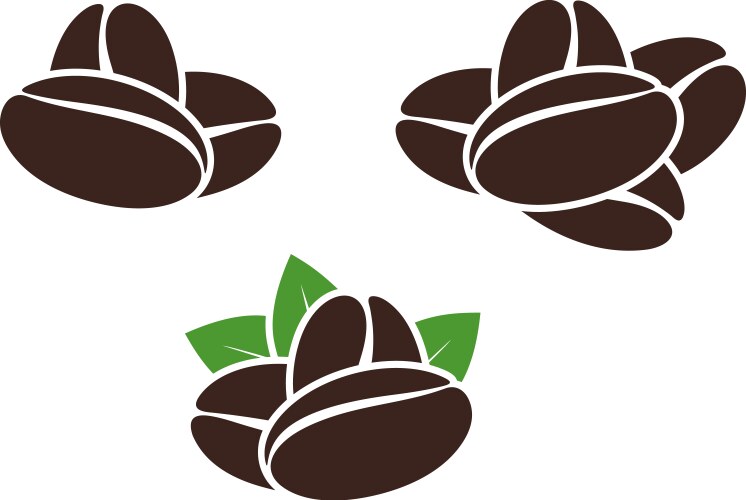 Coffee bean Royalty Free Vector Image - VectorStock