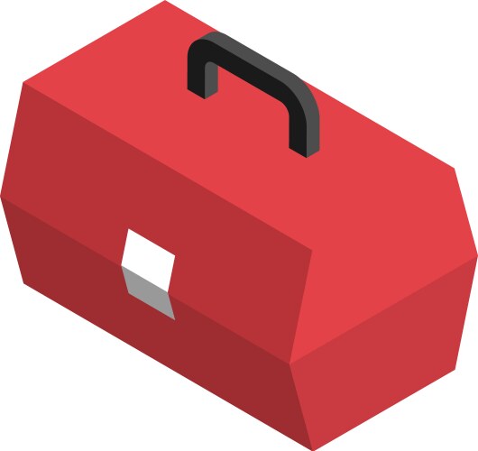 Different tool box on white background Royalty Free Vector