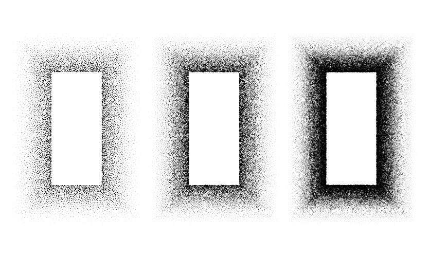 Rectangular Spray Pattern Grunge Rectangle Vector Images (over 120,000)