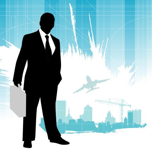 businessman vector image