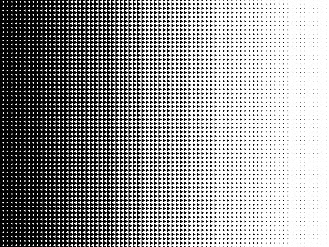 Radial dotted halftone background Royalty Free Vector Image