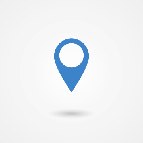 Pin markers for map Royalty Free Vector Image - VectorStock