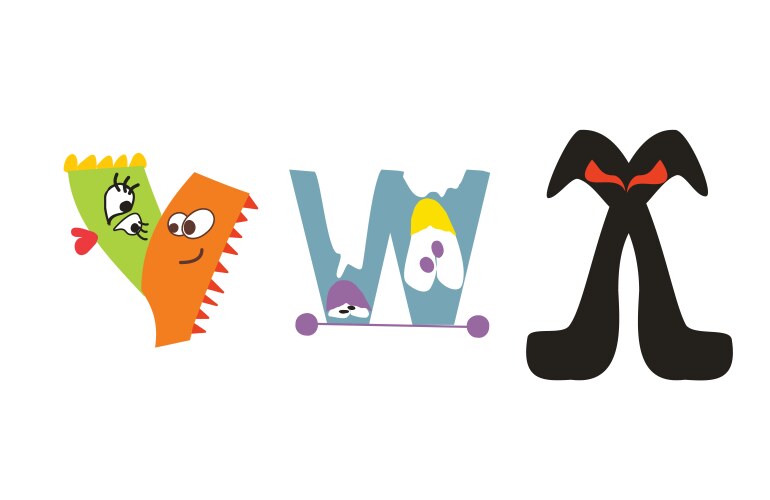 Alphabet Royalty Free Vector Image - VectorStock