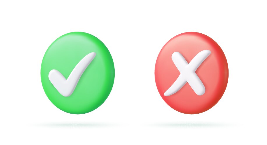 Red Check Mark Icon Tick Symbol Vector Images (over 9,000)