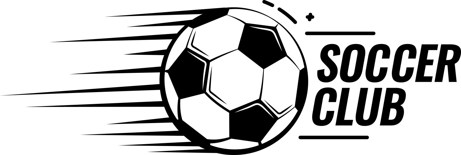 Soccer ball football tournament icons emblems set Vector Image