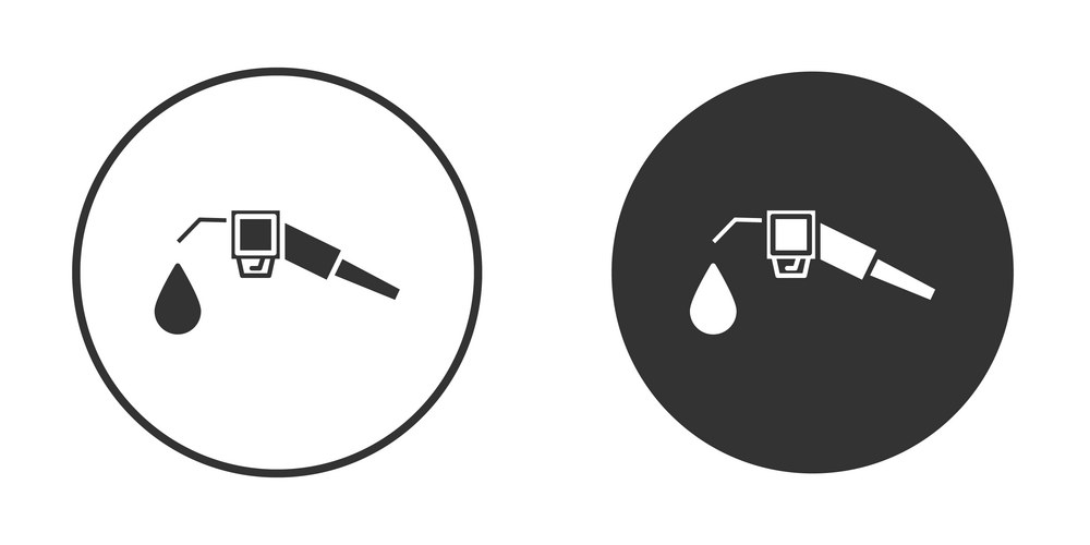 Fuel icon symbol logo graphics for web Vector Image