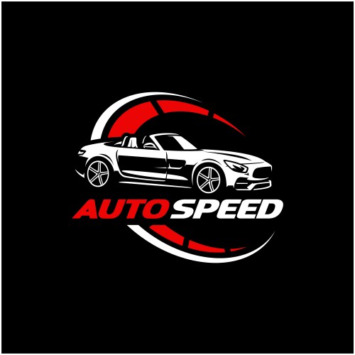 Polishing car logo Royalty Free Vector Image - VectorStock