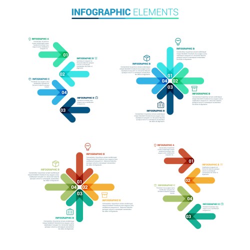 Infographic template Royalty Free Vector Image