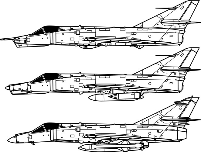Dassault rafale Royalty Free Vector Image - VectorStock