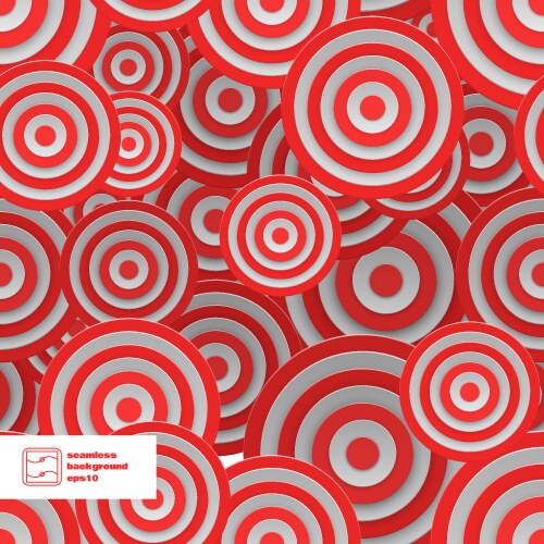 Circle seamless pattern Royalty Free Vector Image