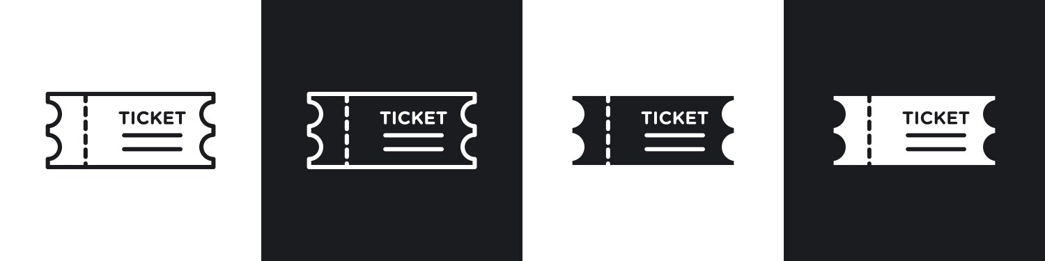 Raffle Ticket Icon Vector Images (over 6,100)