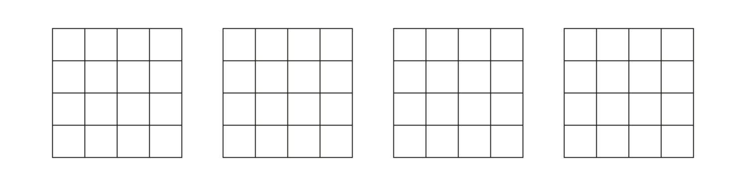 Grid pattern square lines for notebook or graph vector image