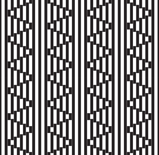 Abstract black and white seamless texture Vector Image