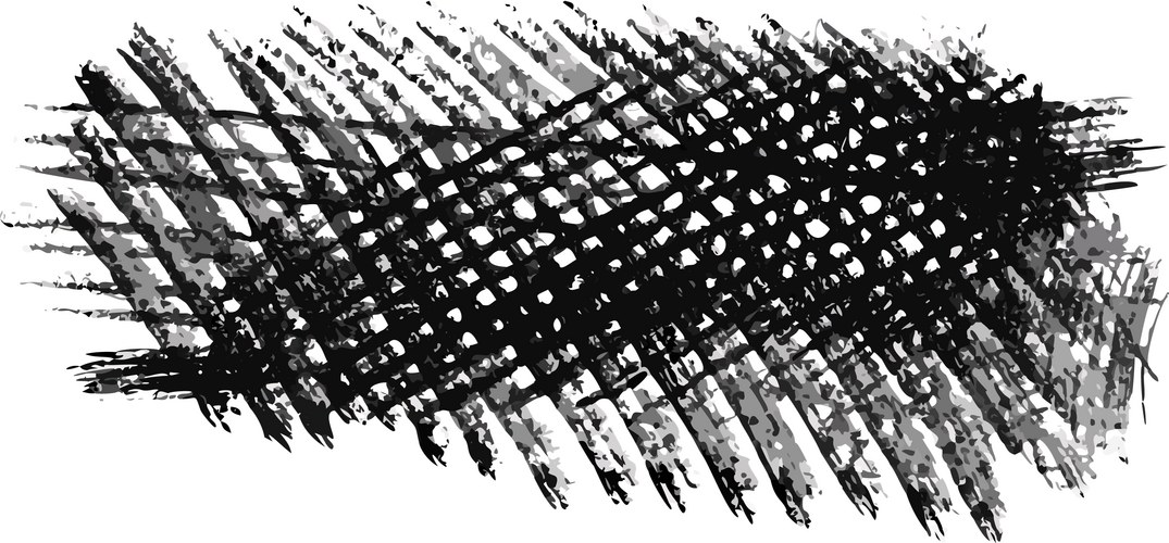 Dense Hatching Grunge Texture Vector Image