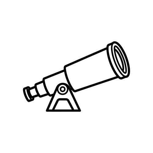 Gas pump nozzle icon isolated black and white Vector Image