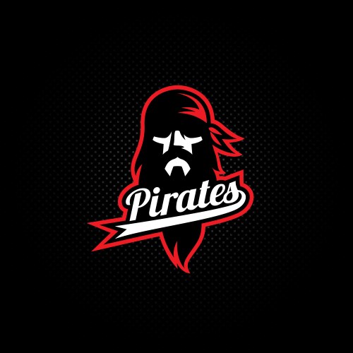 Pirate Logo Template Vector Image