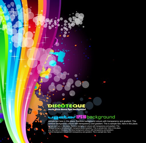Rainbow spectrum background Royalty Free Vector Image
