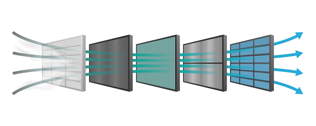 Layered filter. Фильтр воздушный вектор. фильтр вектор. engine air filter vektor.